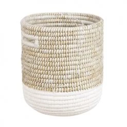 Maisons Du Monde Paniers Et Corbeilles 2 Paniers à Linge En Fibres Naturelles -Accessoires de cheminée Soldes 2 paniers a linge en fibres naturelles 1000 13 13 180536 3