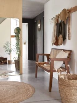 Maisons Du Monde Paniers Et Corbeilles 2 Paniers Tressés En Jonc De Mer -Accessoires de cheminée Soldes 2 paniers tresses en jonc de mer 1000 1 3 176631 19