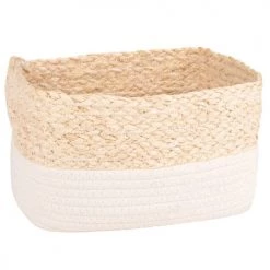 Maisons Du Monde Paniers Et Corbeilles 3 Corbeilles En Fibres Végétales Bicolores -Accessoires de cheminée Soldes 3 corbeilles en fibres vegetales bicolores 1000 0 5 189958 2