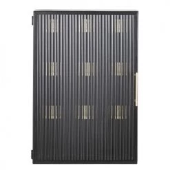 Maisons Du Monde Boîtes Boîte à Clés 6 Crochets En Métal Noir Et Doré 30x45