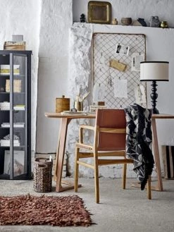 Bloomingville Boîtes Boîte à Couvercle En Rotin Marron -Accessoires de cheminée Soldes boite a couvercle en rotin marron 3