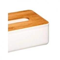 Home Maison Paniers Et Corbeilles Boite à Mouchoir Naturel Polypropylène Blanc X -Accessoires de cheminée Soldes boite a mouchoir naturel polypropylene blanc x 2