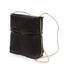 Bazar Bizar Boîtes Boîte à Trésors En Perles Noires -Accessoires de cheminée Soldes boite a tresors en perles noires 4