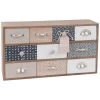 Maisons Du Monde Boîtes Boîte De Rangement 10 Tiroirs à Motifs -Accessoires de cheminée Soldes boite de rangement 10 tiroirs a motifs 1000 15 12 228546 1