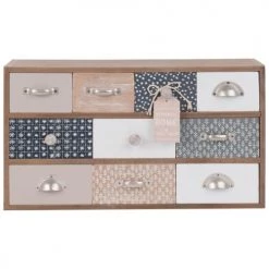 Accessoires de cheminée Soldes -Accessoires de cheminée Soldes boite de rangement 10 tiroirs a motifs 1000 15 12 228546 2