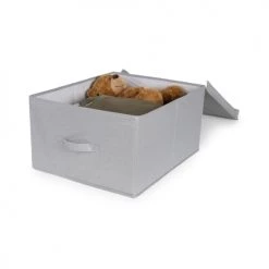 Compactor Boîtes Boîte De Rangement 40 X 50 X H.25 cm -Accessoires de cheminée Soldes boite de rangement 40 x 50 x h 25 cm 4