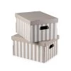 Compactor Paniers Et Corbeilles Boîte De Rangement 40x31cm - Lot De 2 -Accessoires de cheminée Soldes boite de rangement 40x31cm lot de 2