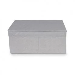 Compactor Boîtes Boîte De Rangement 43 X 30 X H.19 Cm -Accessoires de cheminée Soldes boite de rangement 43 x 30 x h 19 cm 2