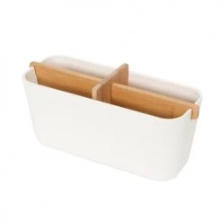Compactor Boîtes Boîte De Rangement En Bambou 21x8cm