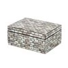 Compactor Boîtes Boîte De Rangement En Nacre 20,5x15cm -Accessoires de cheminée Soldes boite de rangement en nacre 20 5x15cm 6