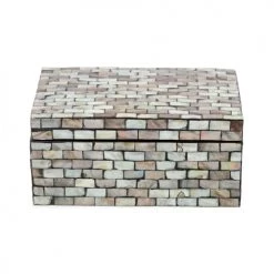 Compactor Boîtes Boîte De Rangement En Nacre 20,5x15cm -Accessoires de cheminée Soldes boite de rangement en nacre 20 5x15cm 8