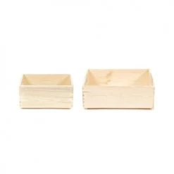 Compactor Boîtes Boîte De Rangement - Lot De 2 -Accessoires de cheminée Soldes boite de rangement lot de 2 2