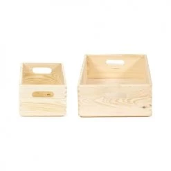 Compactor Boîtes Boîte De Rangement - Lot De 2 -Accessoires de cheminée Soldes boite de rangement lot de 2 3