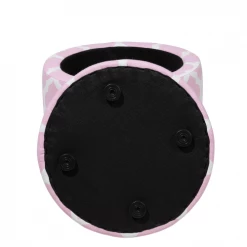 Beliani Boîtes Boîte De Rangement Mutltifonction Rose -Accessoires de cheminée Soldes boite de rangement mutltifonction rose