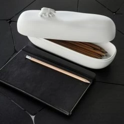 Qualy Design Boîtes Boite De Rangement Ours Polaire -Accessoires de cheminée Soldes boite de rangement ours polaire 2