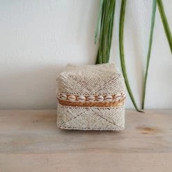 My Bliss Home Paniers Et Corbeilles Boite Décorative Beige Avec Coquillages X3 -Accessoires de cheminée Soldes boite decorative beige avec coquillages x3 1