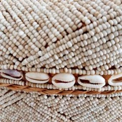 My Bliss Home Paniers Et Corbeilles Boite Décorative Beige Avec Coquillages X3 -Accessoires de cheminée Soldes boite decorative beige avec coquillages x3 2