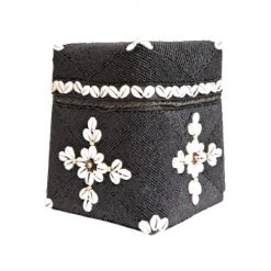 My Bliss Home Paniers Et Corbeilles Boite Décorative Noire En Bambou L20xH30 Cm -Accessoires de cheminée Soldes boite decorative noire en bambou l20xh30 cm 5