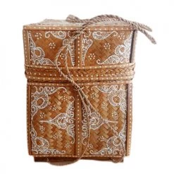 My Bliss Home Paniers Et Corbeilles Boîte En Bambou H40 X L28 Cm -Accessoires de cheminée Soldes boite en bambou h40 x l28 cm 2