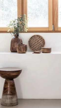 Maisons Du Monde Boîtes Boîte En Manguier -Accessoires de cheminée Soldes boite en manguier 1000 8 36 207578 6