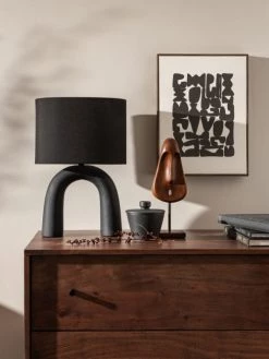 Maisons Du Monde Boîtes Boîte En Porcelaine Noire -Accessoires de cheminée Soldes boite en porcelaine noire 1000 1 30 226883 3