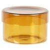 Maisons Du Monde Boîtes Boîte En Verre Jaune -Accessoires de cheminée Soldes boite en verre jaune 1000 10 25 228354 1