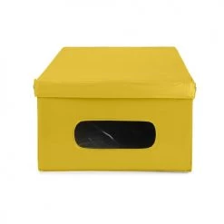 Compactor Boîtes Boîte Jaune En PVC 50x38cm -Accessoires de cheminée Soldes boite jaune en pvc 50x38cm 2