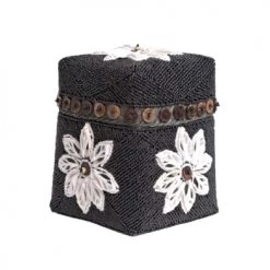 My Bliss Home Paniers Et Corbeilles Boîte Noire En Bambou 16 X 21 Cm