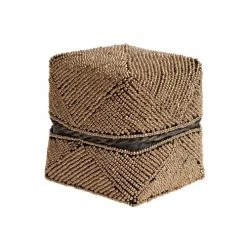 My Bliss Home Paniers Et Corbeilles Boites En Bambou Dorées Lot De 3 -Accessoires de cheminée Soldes boites en bambou dorees lot de 3 2