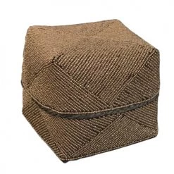 My Bliss Home Paniers Et Corbeilles Boites En Bambou Dorées Lot De 3 -Accessoires de cheminée Soldes boites en bambou dorees lot de 3 3