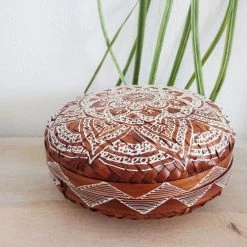 My Bliss Home Paniers Et Corbeilles Boîtes En Bambou Rondes Lot De 3 -Accessoires de cheminée Soldes boites en bambou rondes lot de 3 3