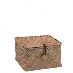 Maisons Du Monde Boîtes En Paille Tressée (x2) -Accessoires de cheminée Soldes boites en paille tressee x2 1000 3 15 196200 3