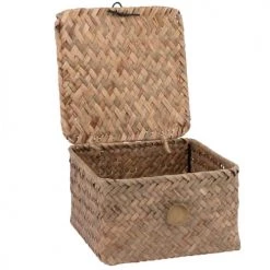 Maisons Du Monde Boîtes En Paille Tressée (x2) -Accessoires de cheminée Soldes boites en paille tressee x2 1000 3 15 196200 4