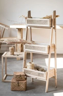 Maisons Du Monde Boîtes En Paille Tressée (x2) -Accessoires de cheminée Soldes boites en paille tressee x2 1000 3 15 196200 5