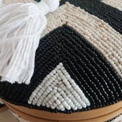 My Bliss Home Paniers Et Corbeilles Boîtes Multicolores En Bambou Lot De 3 -Accessoires de cheminée Soldes boites multicolores en bambou lot de 3 2