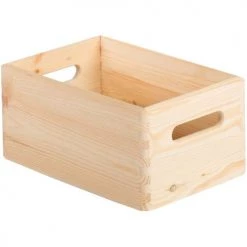 Astigarraga Boîtes Caisse En Bois De Rangement 30 X 20 X 14 Cm