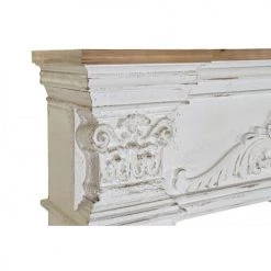Wadiga Accessoires De Cheminée Cheminée Décorative Classique En Bois Bicolore Bois Et Blanc L144cm -Accessoires de cheminée Soldes cheminee decorative classique en bois bicolore bois et blanc l144cm 4