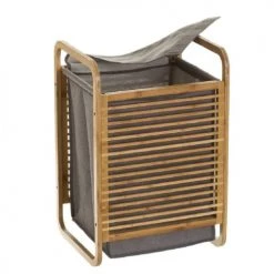 Unimasa Paniers Et Corbeilles Corbeille à Linge H60,5cm -Accessoires de cheminée Soldes corbeille a linge h60 5cm 1