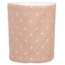 Maisons Du Monde Paniers Et Corbeilles Corbeille En Coton Beige Et Ivoire - Lot De 2