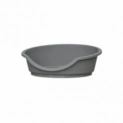 Alice's Garden Paniers Et Corbeilles Corbeille En Plastique Rouge Pour Petit Chien, Taille S -Accessoires de cheminée Soldes corbeille en plastique gris clair pour petit chien taille s