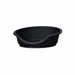 Alice's Garden Paniers Et Corbeilles Corbeille En Plastique Noir Mat Pour Petit Chien, Taille S -Accessoires de cheminée Soldes corbeille en plastique noir mat pour petit chien taille s 4