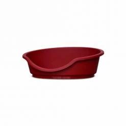 Alice's Garden Paniers Et Corbeilles Corbeille En Plastique Rouge Pour Petit Chien, Taille S