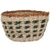 Maisons Du Monde Paniers Et Corbeilles Corbeille Tressée En Jonc De Mer Kaki, Marron Et Beige -Accessoires de cheminée Soldes corbeille tressee en jonc de mer kaki marron et beige 1000 3 10 226494 1