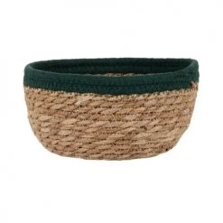 Maisons Du Monde Paniers Et Corbeilles Corbeilles En Fibre Végétale Marron (X2) -Accessoires de cheminée Soldes corbeilles en fibre vegetale marron x2 1000 14 22 224210 3