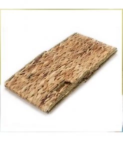 Casâme Paniers Et Corbeilles Cube De Rangement En Jacinthe D'eau - 28x28x28cm - Marron -Accessoires de cheminée Soldes cube de rangement en jacinthe d eau 28x28x28cm marron 4