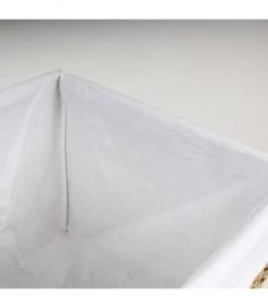 Casâme Paniers Et Corbeilles Cube De Rangement En Jonc De Mer 28x28x28cm - Marron -Accessoires de cheminée Soldes cube de rangement en jonc de mer 28x28x28cm marron 4