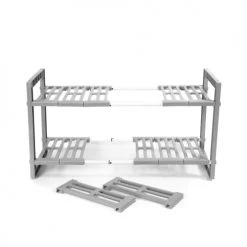 Compactor Paniers à Linge Étagère Extensible L50 à 76cm -Accessoires de cheminée Soldes etagere extensible l50 a 76cm 4