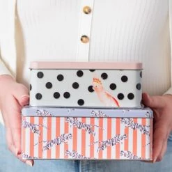 Yvonne Ellen Lot De 2 Boîtes Rectangulaires En Métal -Accessoires de cheminée Soldes lot de 2 boites rectangulaires en metal 3