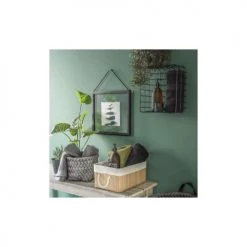 Guy Levasseur Paniers Et Corbeilles Lot De 2 Paniers De Rangement Métal Noir -Accessoires de cheminée Soldes lot de 2 paniers de rangement metal noir 3