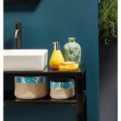 Guy Levasseur Paniers Et Corbeilles Lot De 2 Paniers De Rangement Multicouleur -Accessoires de cheminée Soldes lot de 2 paniers de rangement multicouleur 2